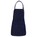 Fame Fabrics Bib Apron, 3-Pocket, F10RB, Pre-Wash Denim 83476